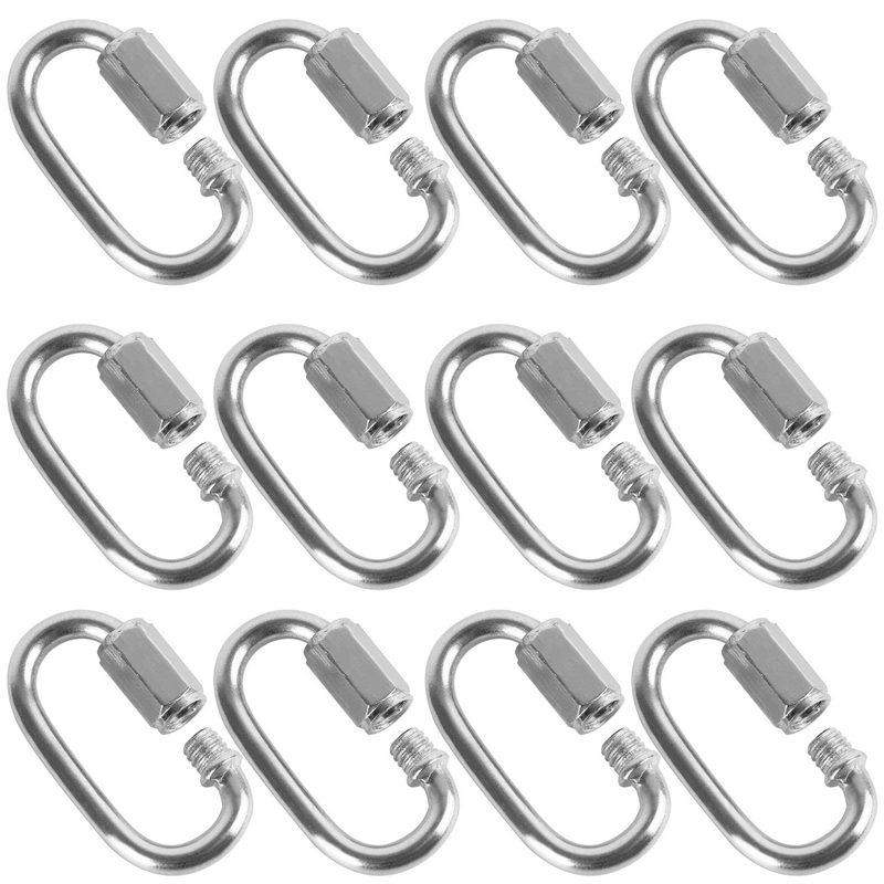 12 stuks Quick Link 4MM roestv - Steel Chain recensie en prijs