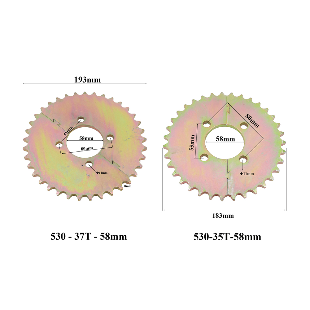530 Split-Type Motor Achtertan - 530 Chain recensie en prijs