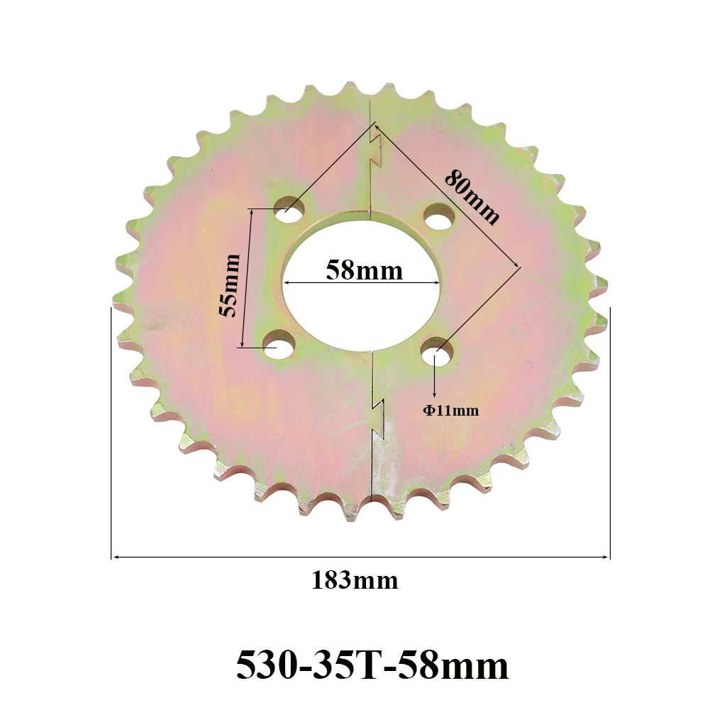 530 Split-Type Motor Achtertan - 530 Chain recensie en prijs